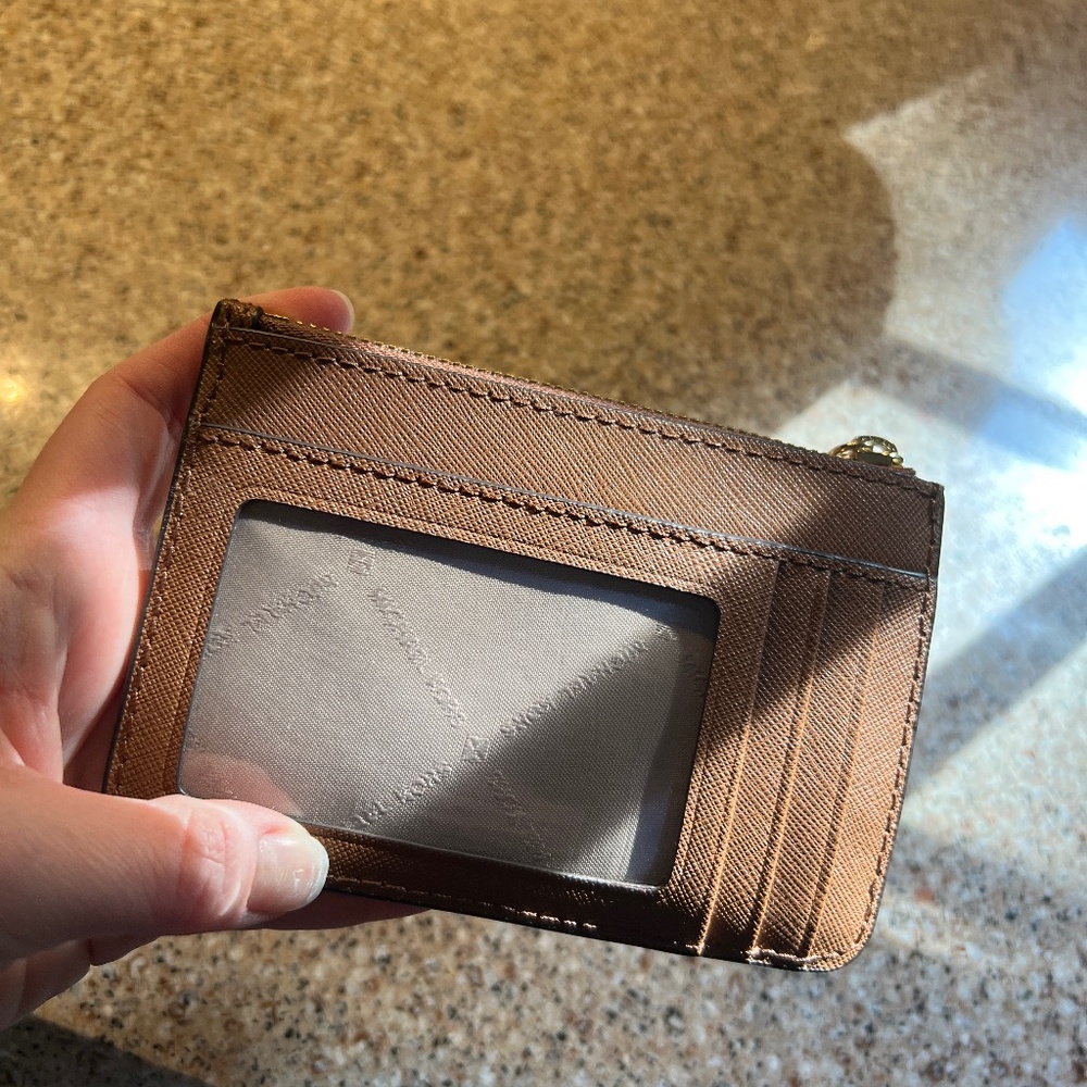 Michael Kors Card/Coin Purse in Luggage
